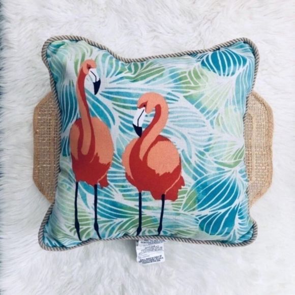 Flamingo Throw Pillow - Picture 1 of 11